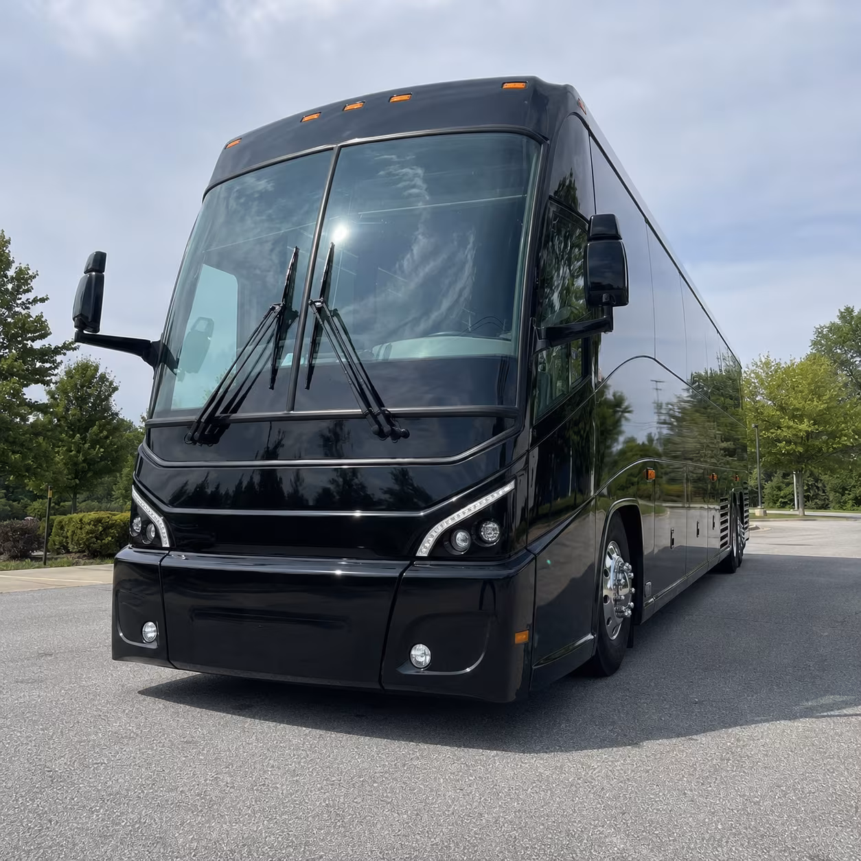 charter buses for visiting fans and groups coming into columbia