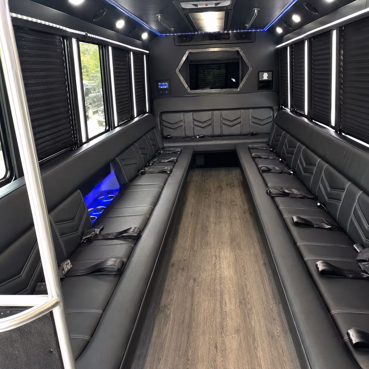 columbia holiday party bus rental