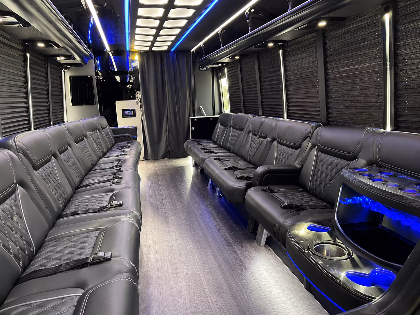 columbia wedding party bus rental